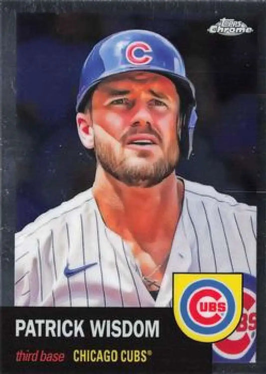 2022 Topps Chrome Platinum Anniversary #170 Patrick Wisdom EX Excellent Chicago Cubs Baseball Card - Baseball Card