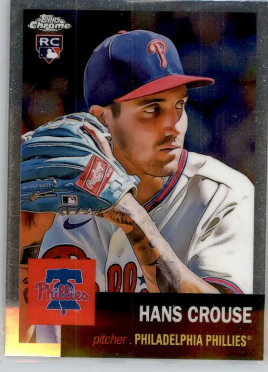 2022 Topps Chrome Platinum Anniversary #172 Hans Crouse EX Excellent RC Rookie Philadelphia Phillies Baseball Card