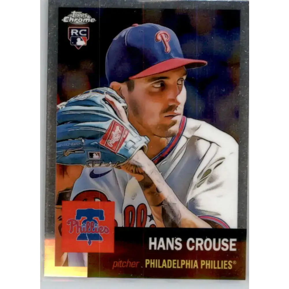 2022 Topps Chrome Platinum Anniversary #172 Hans Crouse NM-MT RC Rookie Philadelphia Phillies Baseball Card - Baseball