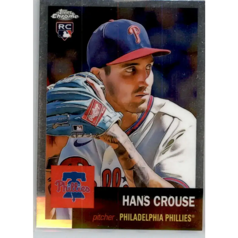 2022 Topps Chrome Platinum Anniversary #172 Hans Crouse NM-MT RC Rookie Philadelphia Phillies Baseball Card - Baseball