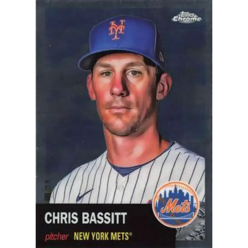2022 Topps Chrome Platinum Anniversary #18 Chris Bassitt NM-MT New York Mets Baseball Card - Baseball Card Single