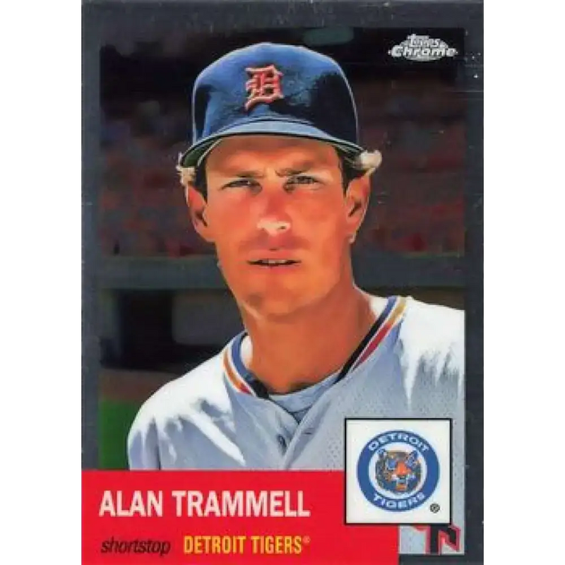 2022 Topps Chrome Platinum Anniversary #188 Alan Trammell NM-MT Detroit Tigers Baseball Card - Baseball Card Single