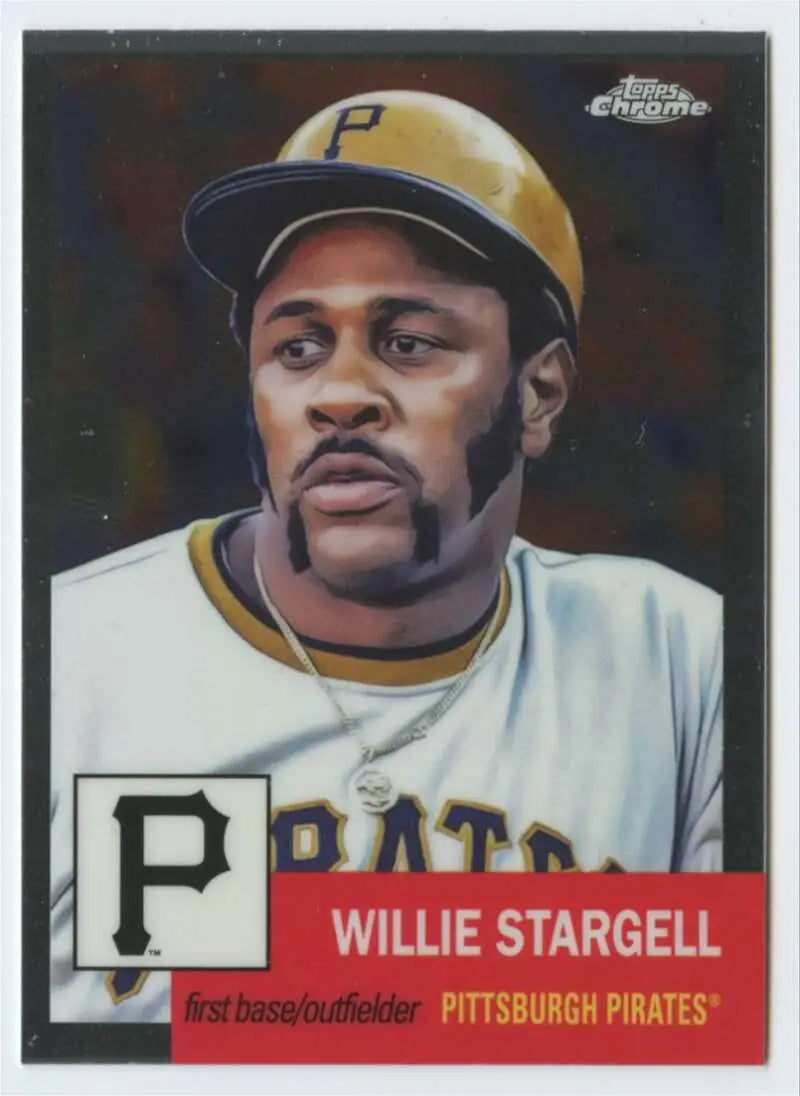 2022 Topps Chrome Platinum Anniversary #192 Willie Stargell EX Excellent Pittsburgh Pirates Baseball Card - Baseball