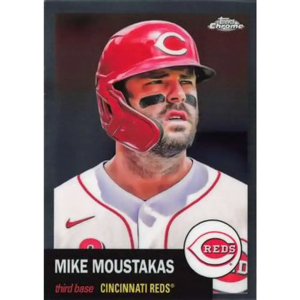 2022 Topps Chrome Platinum Anniversary #198 Mike Moustakas NM-MT Cincinnati Reds Baseball Card - Baseball Card Single
