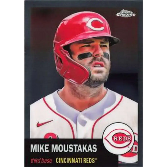 2022 Topps Chrome Platinum Anniversary #198 Mike Moustakas NM-MT Cincinnati Reds Baseball Card - Baseball Card Single