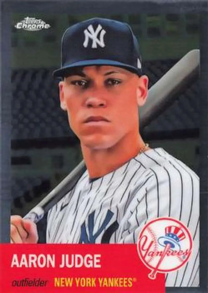 2022 Topps Chrome Platinum Anniversary #200 Aaron Judge EX Excellent New York Yankees Baseball Card - Baseball Card