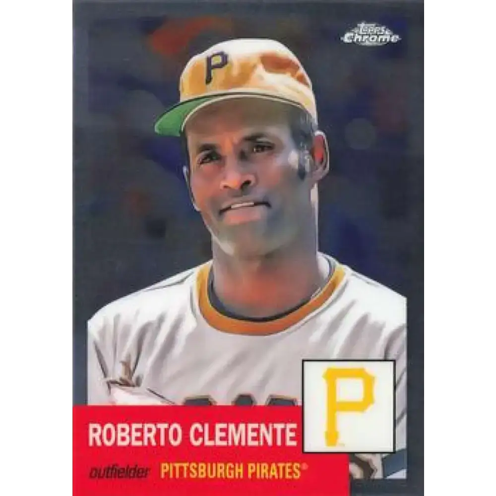 2022 Topps Chrome Platinum Anniversary #21 Roberto Clemente NM-MT Pittsburgh Pirates Baseball Card - Baseball Card