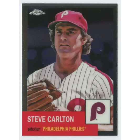 2022 Topps Chrome Platinum Anniversary #211 Steve Carlton NM-MT Philadelphia Phillies Baseball Card - Baseball Card
