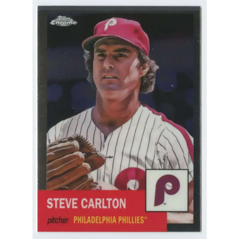 2022 Topps Chrome Platinum Anniversary #211 Steve Carlton NM-MT Philadelphia Phillies Baseball Card - Baseball Card