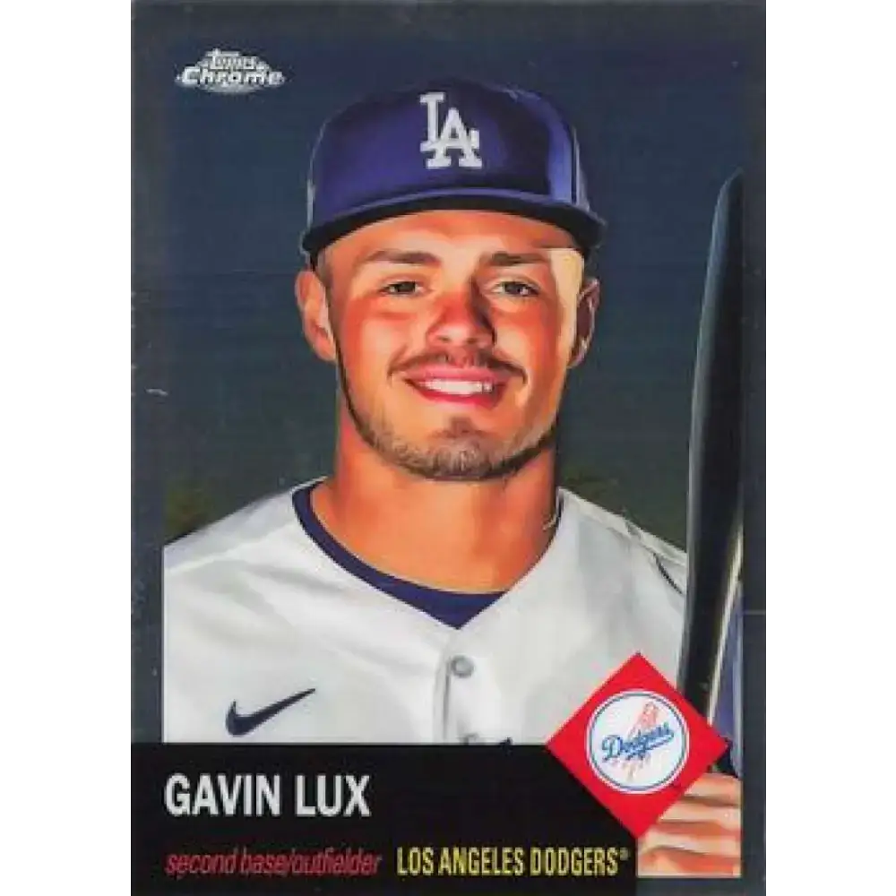 2022 Topps Chrome Platinum Anniversary #214 Gavin Lux NM-MT Los Angeles Dodgers Baseball Card - Baseball Card Single