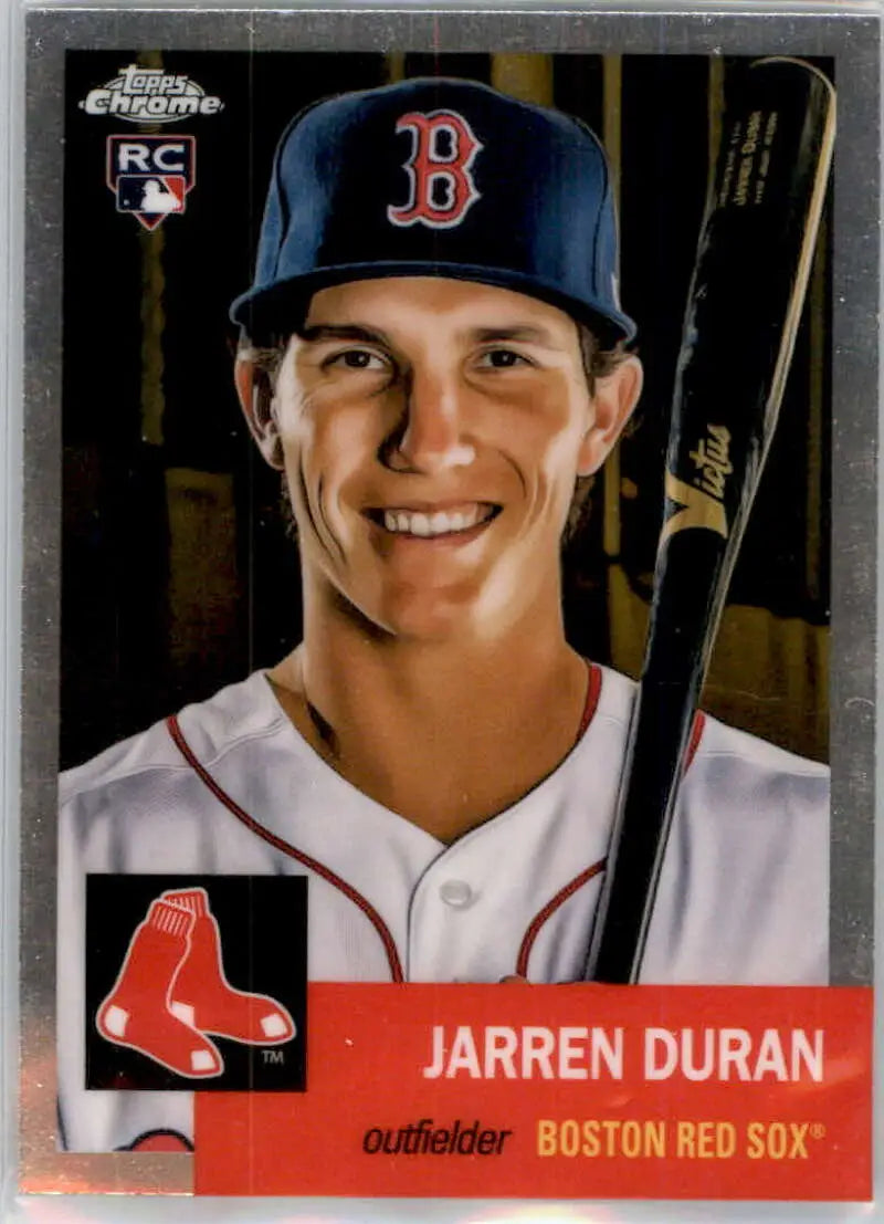 2022 Topps Chrome Platinum Anniversary #219 Jarren Duran EX Excellent RC Rookie Boston Red Sox Baseball Card - Baseball