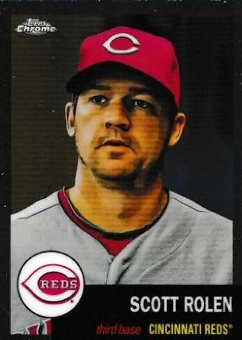 2022 Topps Chrome Platinum Anniversary #224 Scott Rolen EX Excellent Cincinnati Reds Baseball Card - Baseball Card