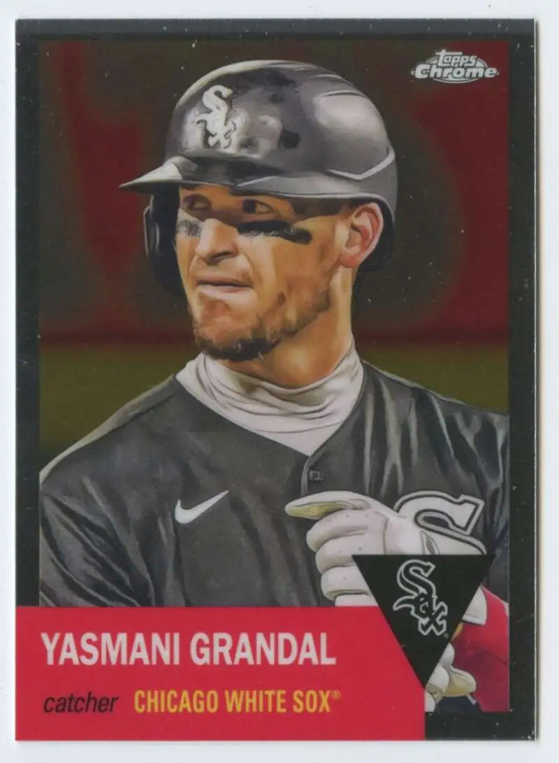 2022 Topps Chrome Platinum Anniversary #227 Yasmani Grandal EX Excellent Chicago White Sox Baseball Card - Baseball