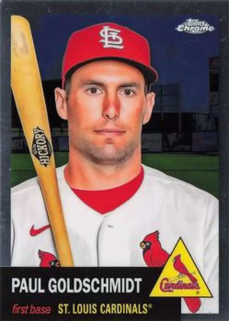 2022 Topps Chrome Platinum Anniversary #229 Paul Goldschmidt EX Excellent St. Louis Cardinals Baseball Card - Baseball