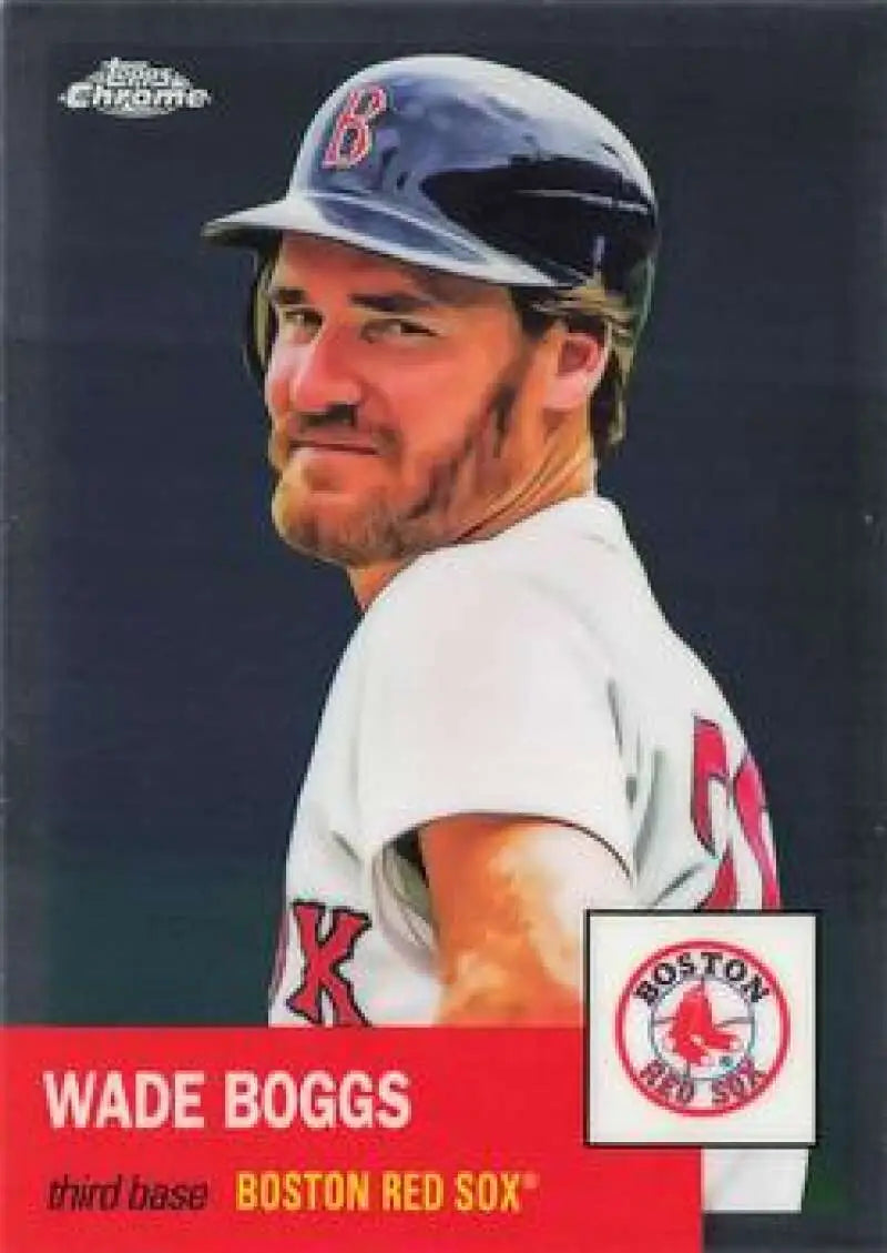 2022 Topps Chrome Platinum Anniversary #23 Wade Boggs EX Excellent Boston Red Sox Baseball Card - Baseball Card Single