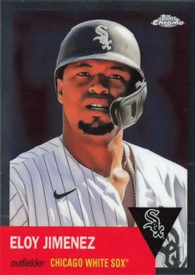 2022 Topps Chrome Platinum Anniversary #230 Eloy Jimenez EX Excellent Chicago White Sox Baseball Card - Baseball Card