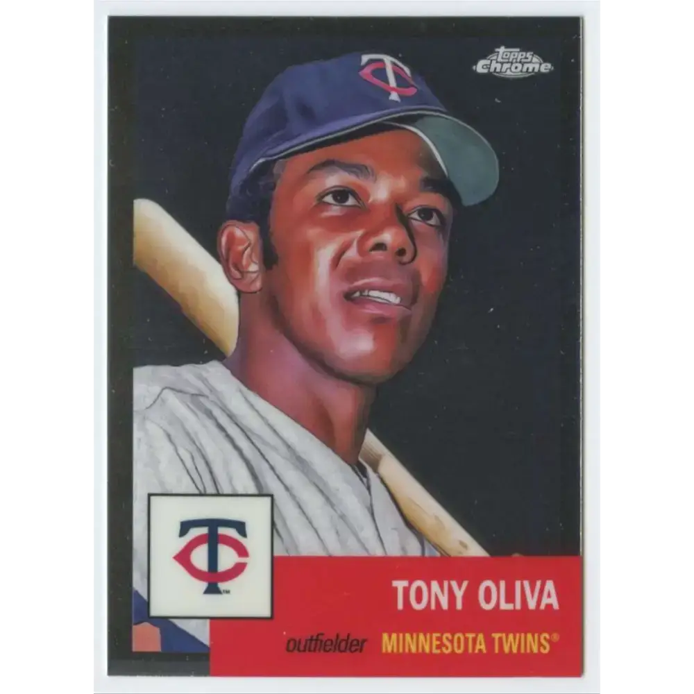 2022 Topps Chrome Platinum Anniversary #241 Tony Oliva NM-MT Minnesota Twins Baseball Card - Baseball Card Single