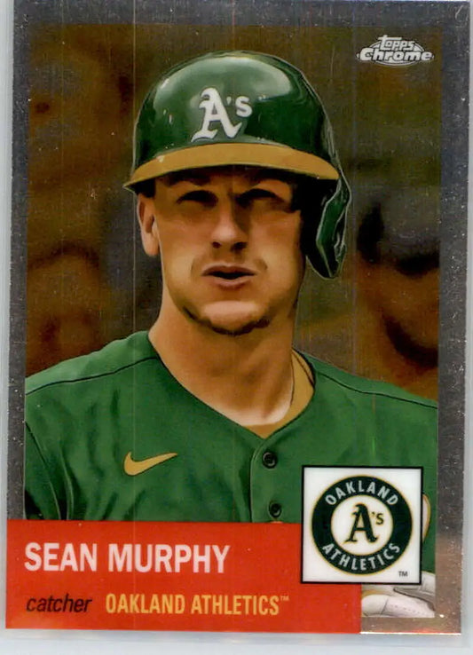 2022 Topps Chrome Platinum Anniversary #244 Sean Murphy EX Excellent Oakland Athletics Baseball Card - Baseball Card