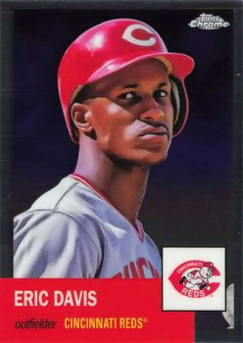 2022 Topps Chrome Platinum Anniversary #248 Eric Davis EX Excellent Cincinnati Reds Baseball Card - Baseball Card Single