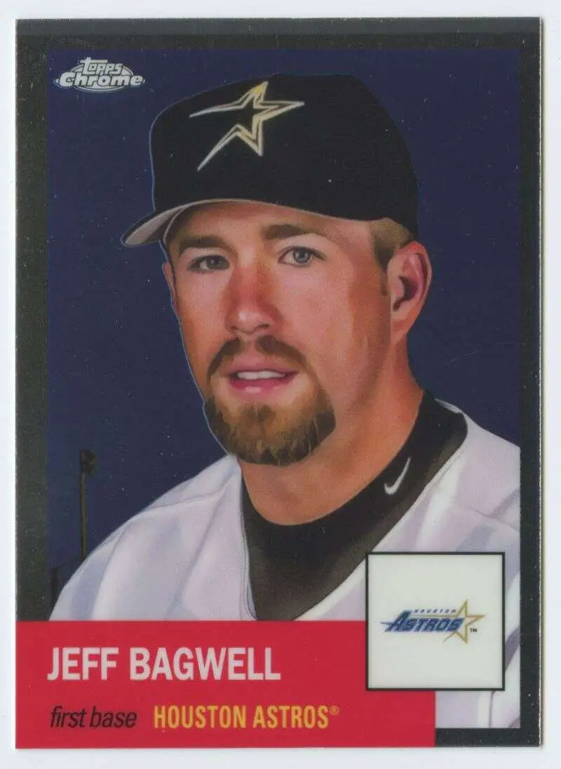 2022 Topps Chrome Platinum Anniversary #249 Jeff Bagwell EX Excellent Houston Astros Baseball Card - Baseball Card