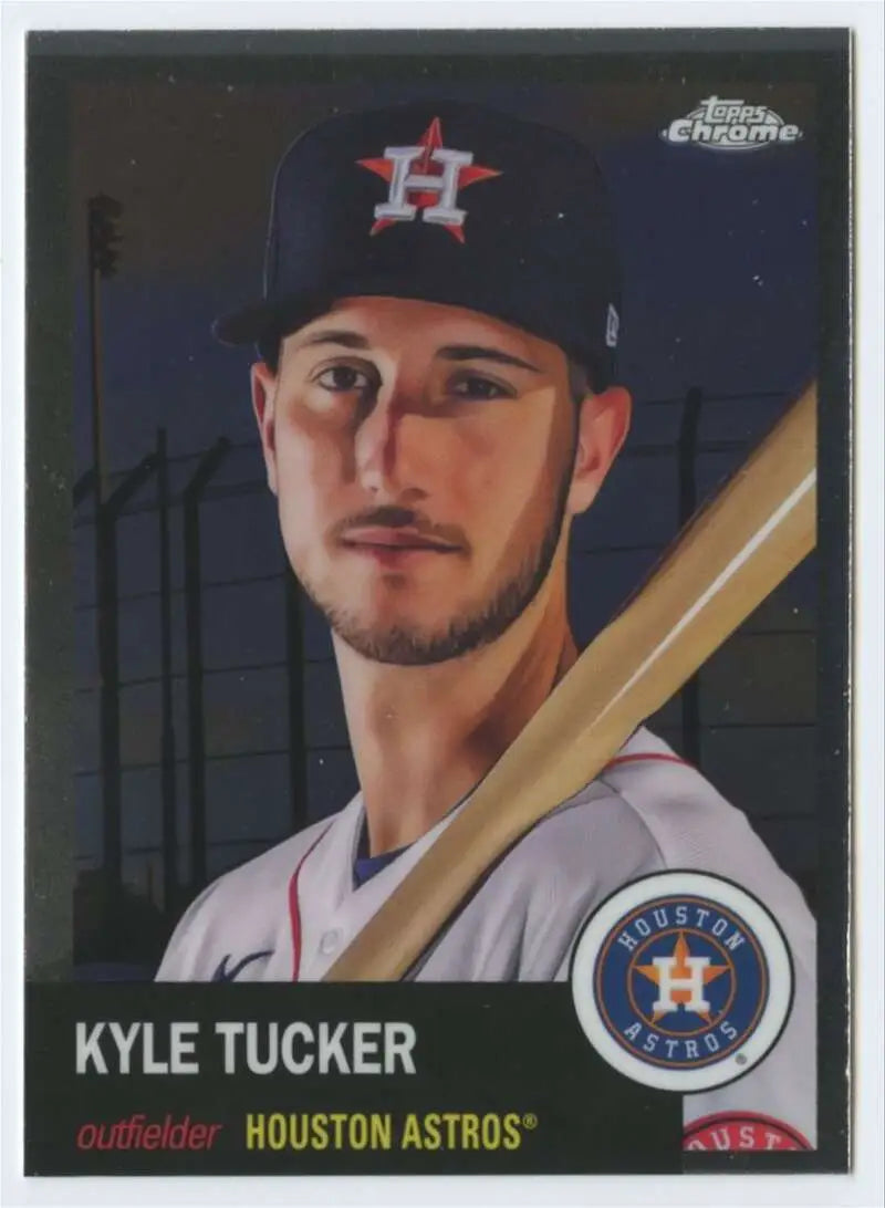 2022 Topps Chrome Platinum Anniversary #25 Kyle Tucker EX Excellent Houston Astros Baseball Card - Baseball Card Single