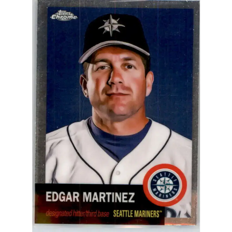 2022 Topps Chrome Platinum Anniversary #259 Edgar Martinez NM-MT Seattle Mariners Baseball Card - Baseball Card Single
