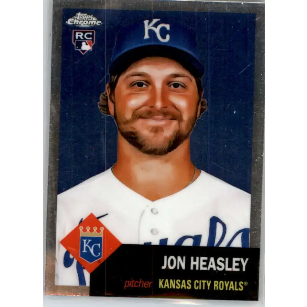 2022 Topps Chrome Platinum Anniversary #266 Jon Heasley NM-MT RC Rookie Kansas City Royals Baseball Card - Baseball