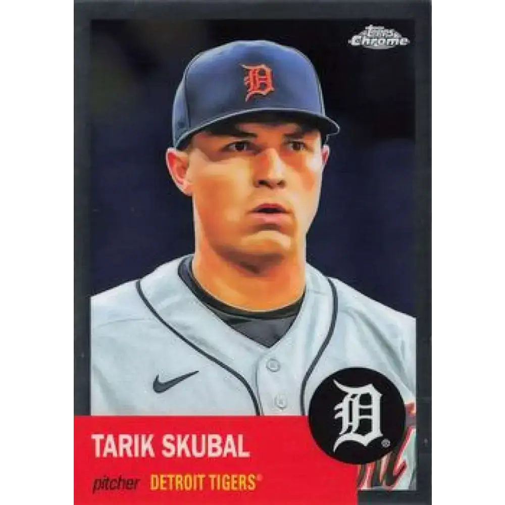 2022 Topps Chrome Platinum Anniversary #267 Tarik Skubal NM-MT Detroit Tigers Baseball Card - Baseball Card Single