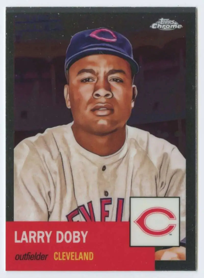 2022 Topps Chrome Platinum Anniversary #270 Larry Doby EX Excellent Cleveland Baseball Card - Baseball Card Single