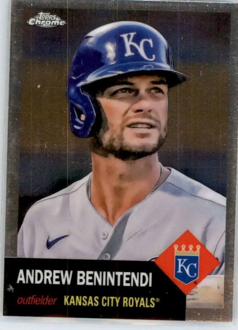 2022 Topps Chrome Platinum Anniversary #272 Andrew Benintendi EX Excellent Kansas City Royals Baseball Card - Baseball