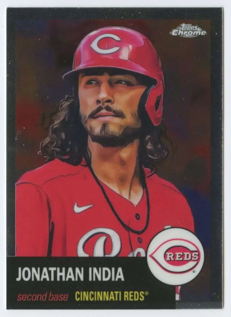 2022 Topps Chrome Platinum Anniversary #276 Jonathan India EX Excellent Cincinnati Reds Baseball Card - Baseball Card