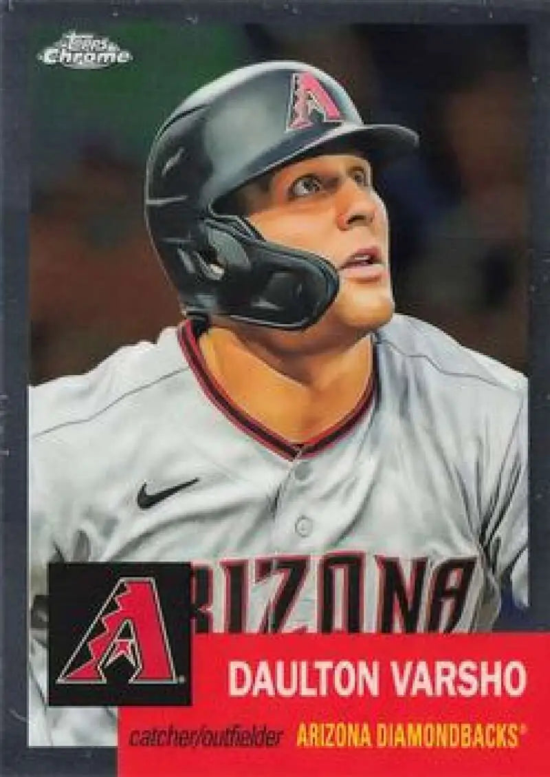 2022 Topps Chrome Platinum Anniversary #28 Daulton Varsho EX Excellent Arizona Diamondbacks Baseball Card - Baseball
