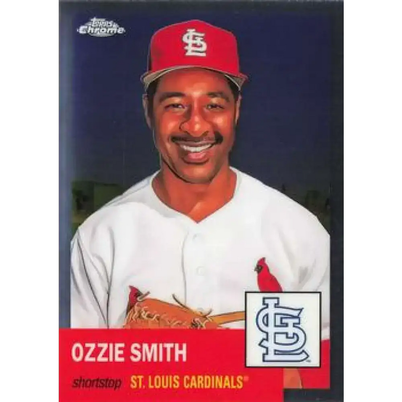 2022 Topps Chrome Platinum Anniversary #281 Ozzie Smith NM-MT St. Louis Cardinals Baseball Card - Baseball Card Single