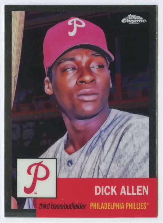 2022 Topps Chrome Platinum Anniversary #283 Dick Allen EX Excellent Philadelphia Phillies Baseball Card - Baseball Card