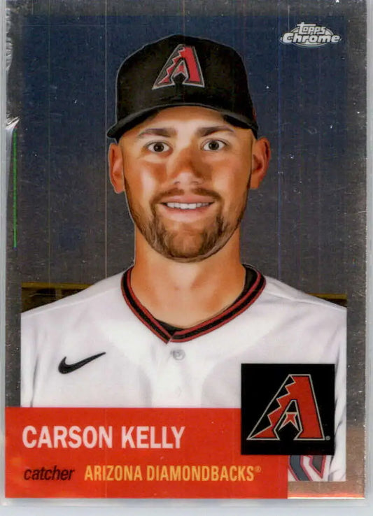 2022 Topps Chrome Platinum Anniversary #284 Carson Kelly EX Excellent Arizona Diamondbacks Baseball Card - Baseball