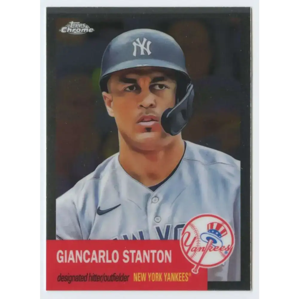 2022 Topps Chrome Platinum Anniversary #285 Giancarlo Stanton NM-MT New York Yankees Baseball Card - Baseball Card