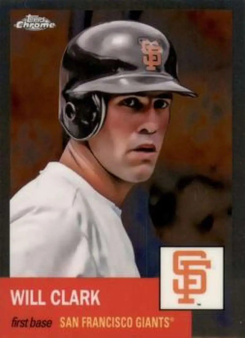 2022 Topps Chrome Platinum Anniversary #294 Will Clark EX Excellent San Francisco Giants Baseball Card - Baseball Card