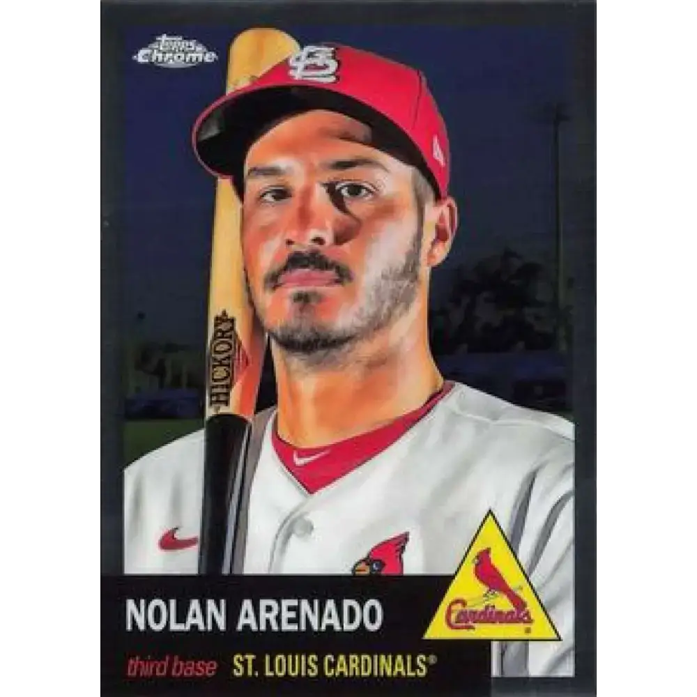 2022 Topps Chrome Platinum Anniversary #296 Nolan Arenado NM-MT St. Louis Cardinals Baseball Card - Baseball Card Single