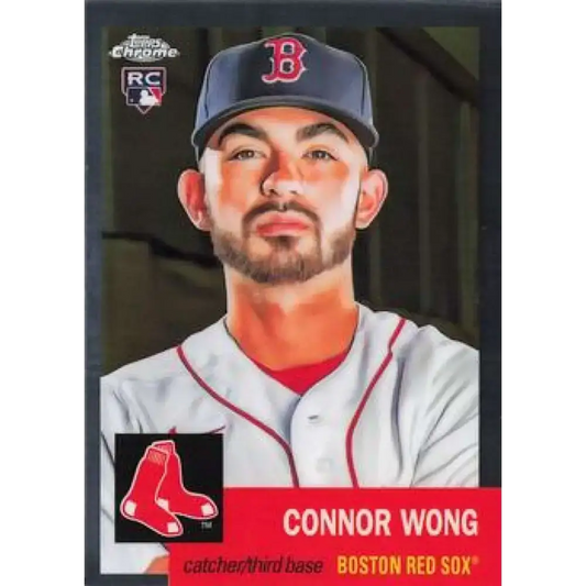 2022 Topps Chrome Platinum Anniversary #31 Connor Wong NM-MT RC Rookie Boston Red Sox Baseball Card - Baseball Card