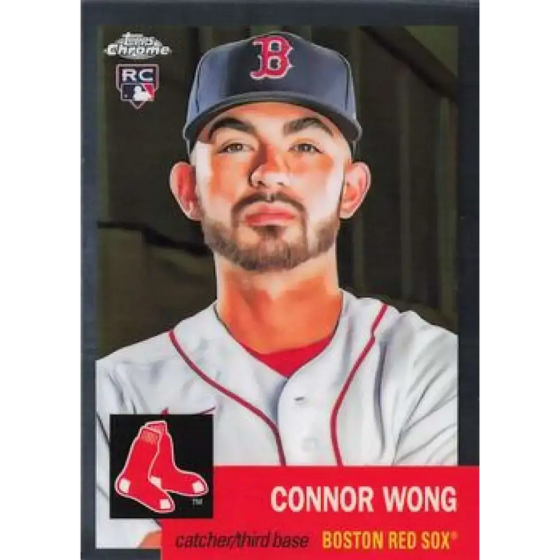 2022 Topps Chrome Platinum Anniversary #31 Connor Wong NM-MT RC Rookie Boston Red Sox Baseball Card - Baseball Card