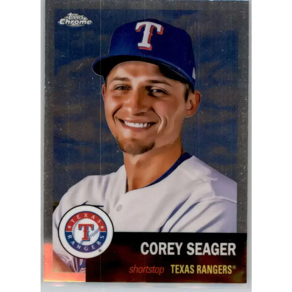 2022 Topps Chrome Platinum Anniversary #310 Corey Seager NM-MT Texas Rangers Baseball Card - Baseball Card Single