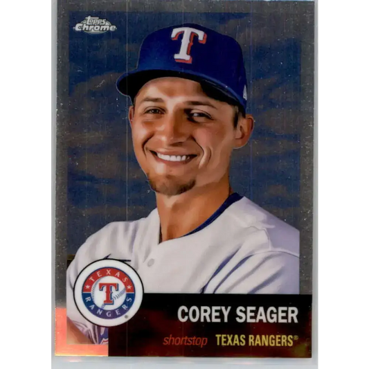 2022 Topps Chrome Platinum Anniversary #310 Corey Seager NM-MT Texas Rangers Baseball Card - Baseball Card Single