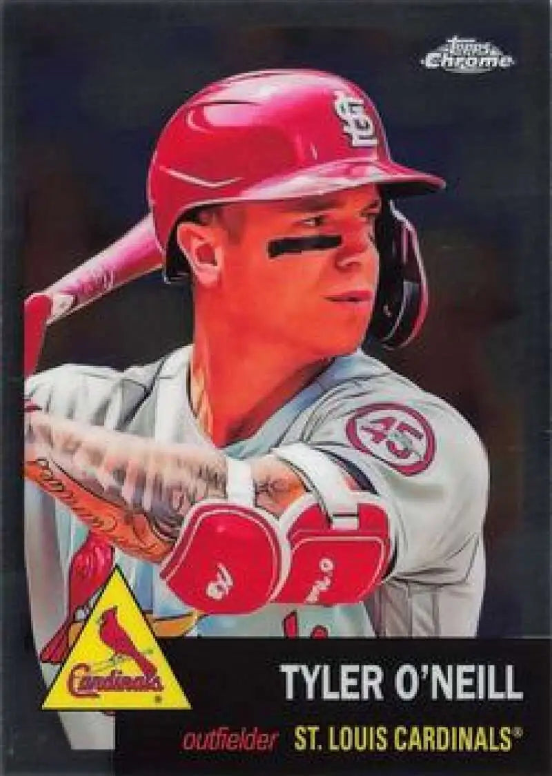 2022 Topps Chrome Platinum Anniversary #312 Tyler O’Neill EX Excellent St. Louis Cardinals Baseball Card - Baseball