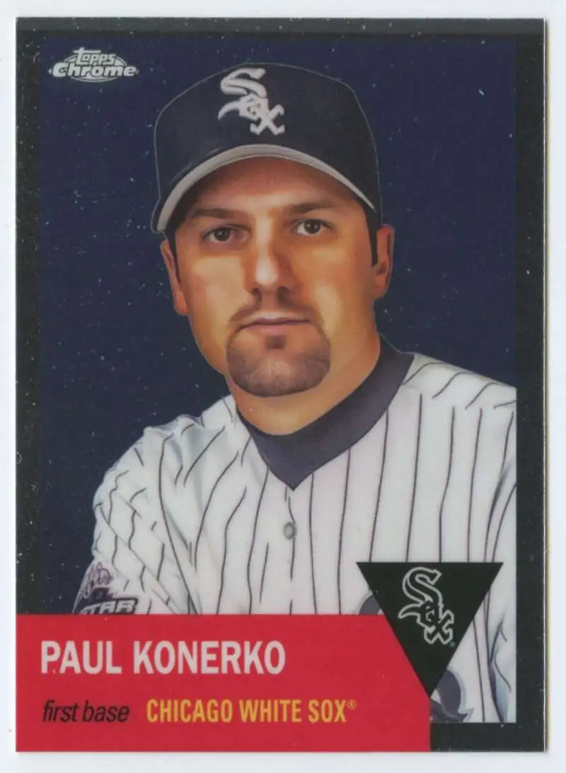 2022 Topps Chrome Platinum Anniversary #319 Paul Konerko EX Excellent Chicago White Sox Baseball Card - Baseball Card