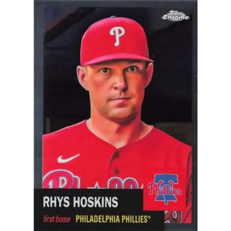 2022 Topps Chrome Platinum Anniversary #320 Rhys Hoskins NM-MT Philadelphia Phillies Baseball Card - Baseball Card