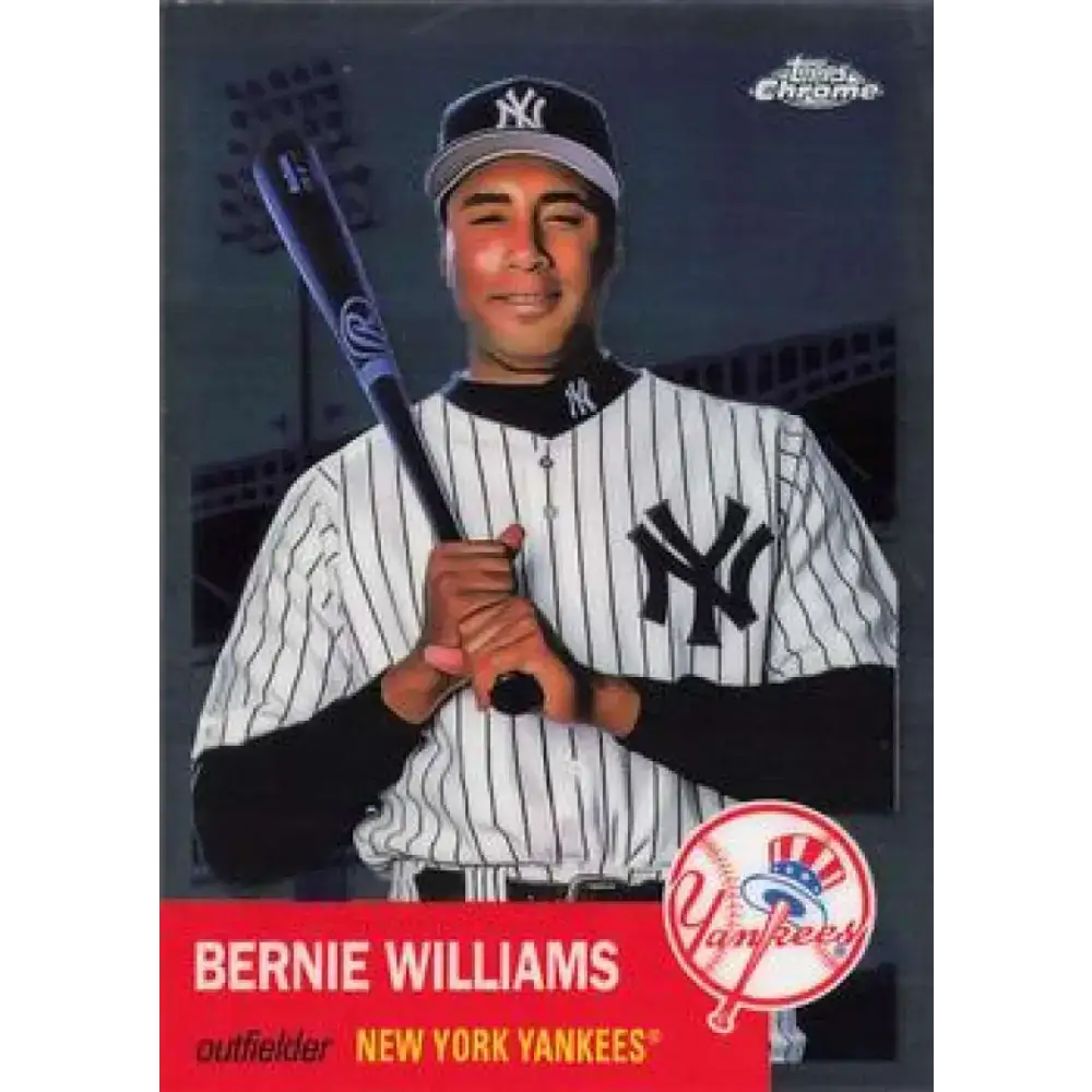 2022 Topps Chrome Platinum Anniversary #336 Bernie Williams NM-MT New York Yankees Baseball Card - Baseball Card Single