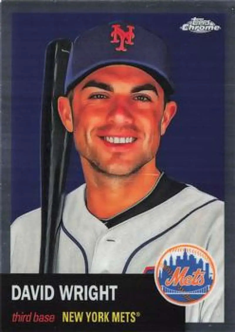 2022 Topps Chrome Platinum Anniversary #337 David Wright EX Excellent New York Mets Baseball Card - Baseball Card Single
