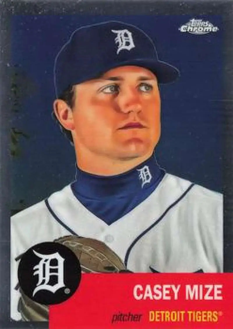 2022 Topps Chrome Platinum Anniversary #340 Casey Mize EX Excellent Detroit Tigers Baseball Card - Baseball Card Single