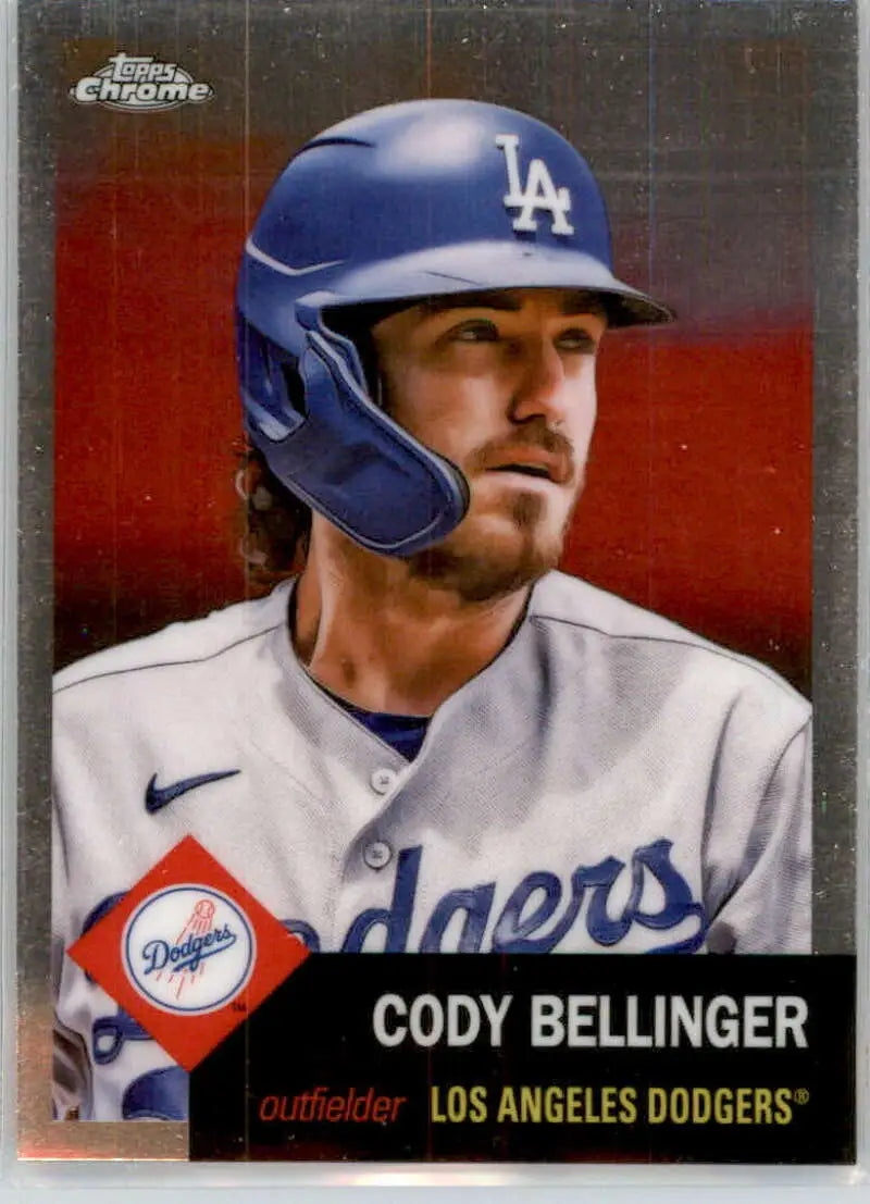 2022 Topps Chrome Platinum Anniversary #344 Cody Bellinger EX Excellent Los Angeles Dodgers Baseball Card - Baseball