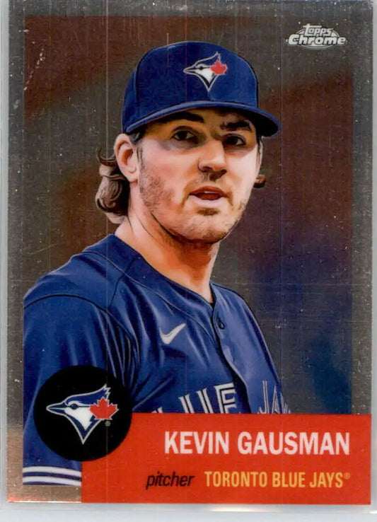 2022 Topps Chrome Platinum Anniversary #346 Kevin Gausman EX Excellent Toronto Blue Jays Baseball Card - Baseball Card